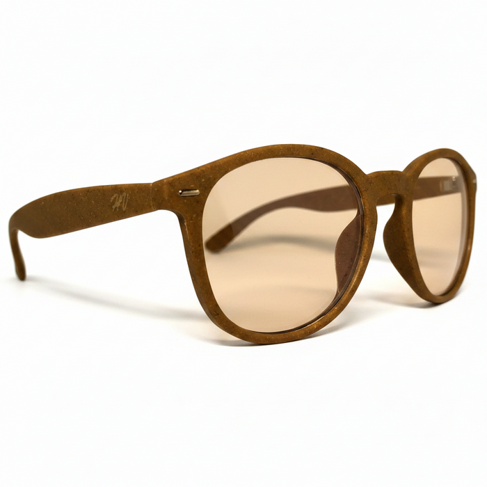 Aphrodite hemp sunglasses with blue light lens