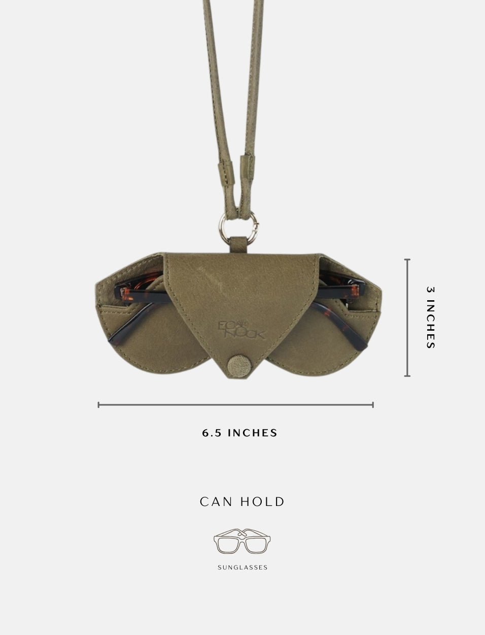 Noir Sunglass Case