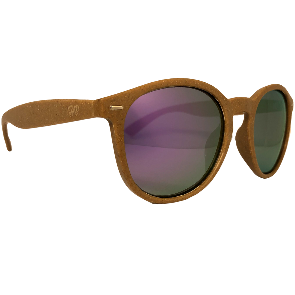 Aphrodite hemp sunglasses, front view
