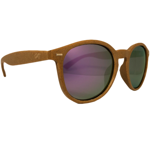 Aphrodite hemp sunglasses, front view