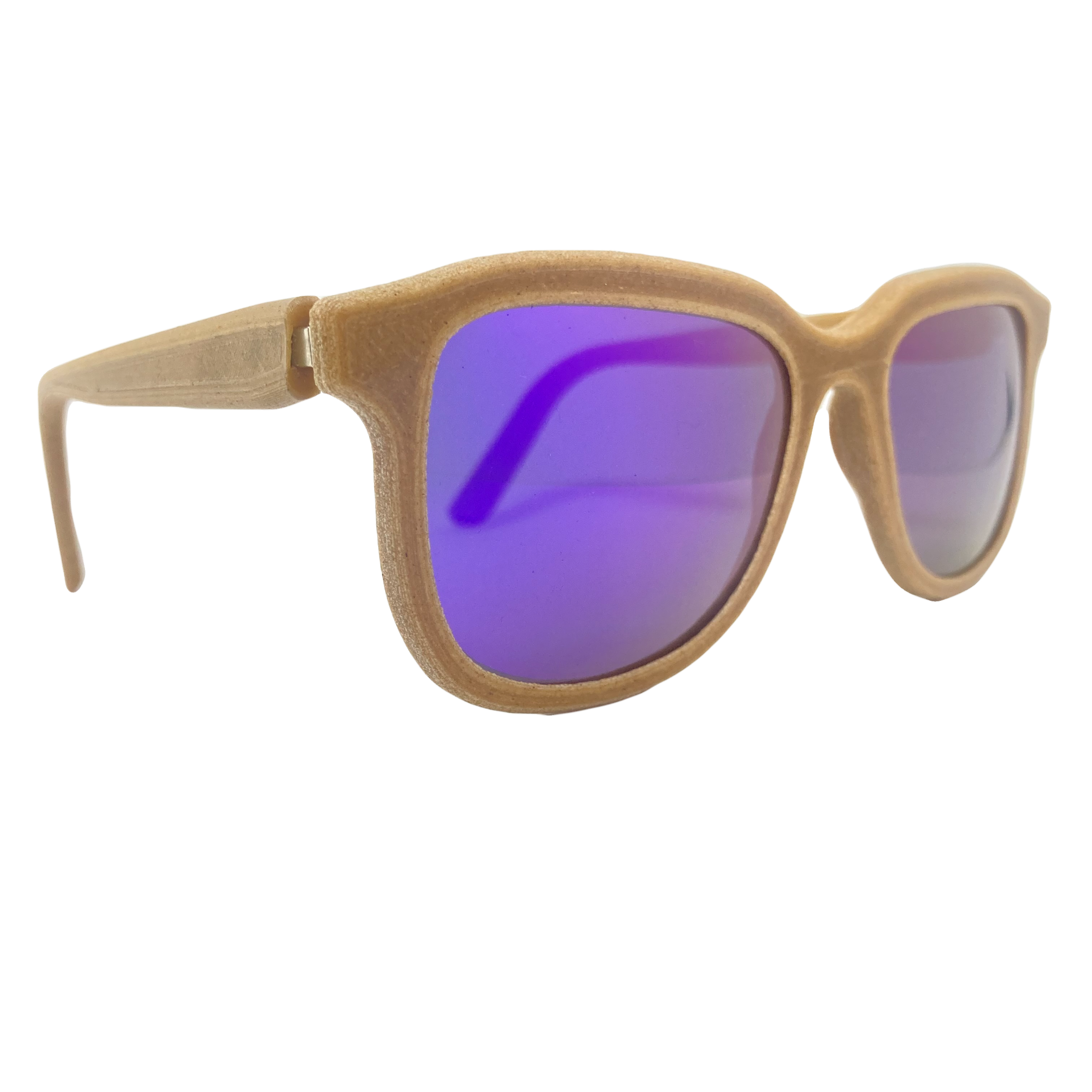 Apollo hemp eyewear, lens detail
