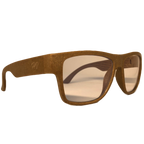 Demeter hemp sunglasses, frame detail