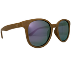 Hera hemp sunglasses, lens detail