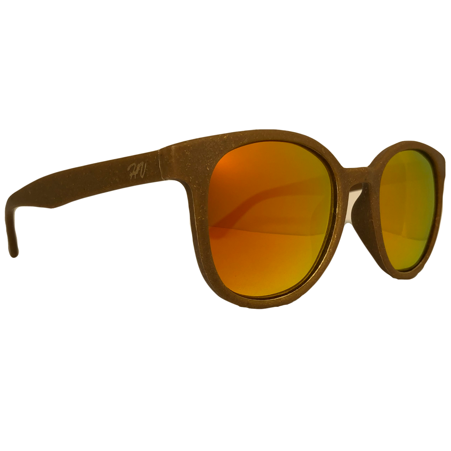 Hera hemp sunglasses, temple detail