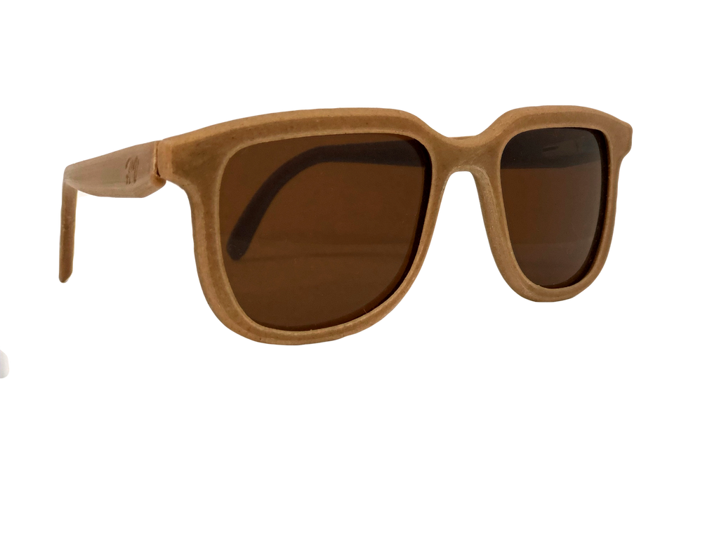 Iris hemp sunglasses with Tawny Brown lenses