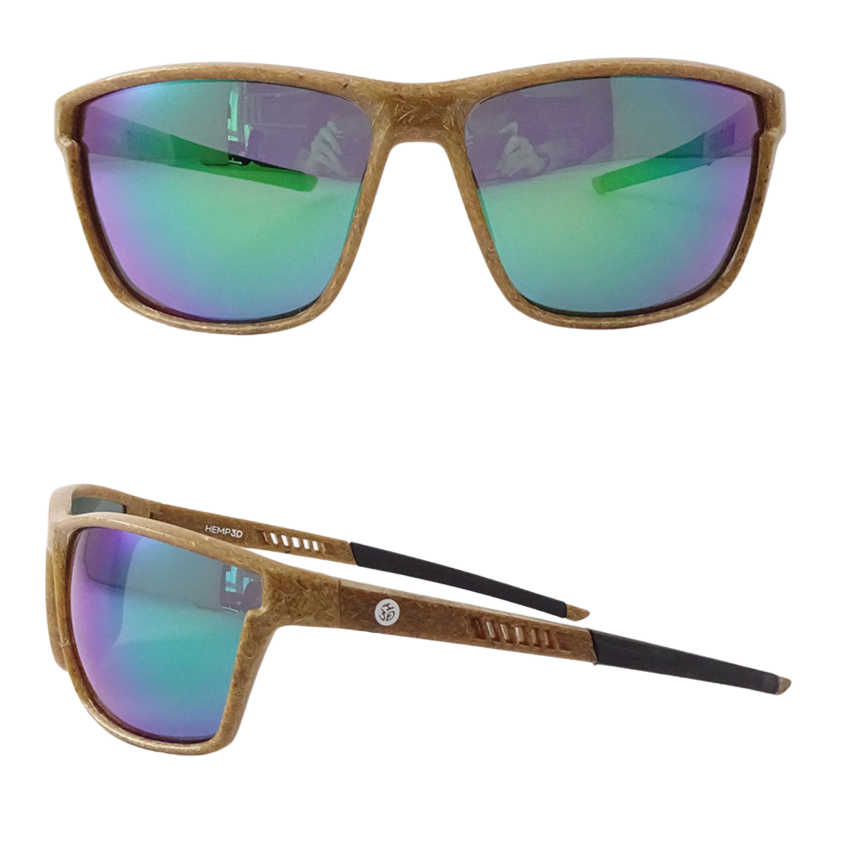 RazorSun hemp bioplastic sunglasses