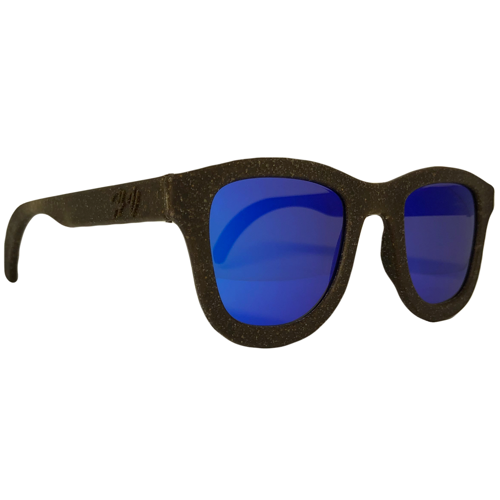 Zeus hemp sunglasses, front view