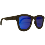 Zeus hemp sunglasses, front view