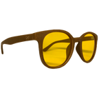 Hera hemp sunglasses, rear view