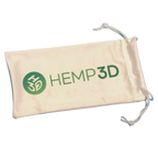 EpicGrow hemp sunglasses, lens detail