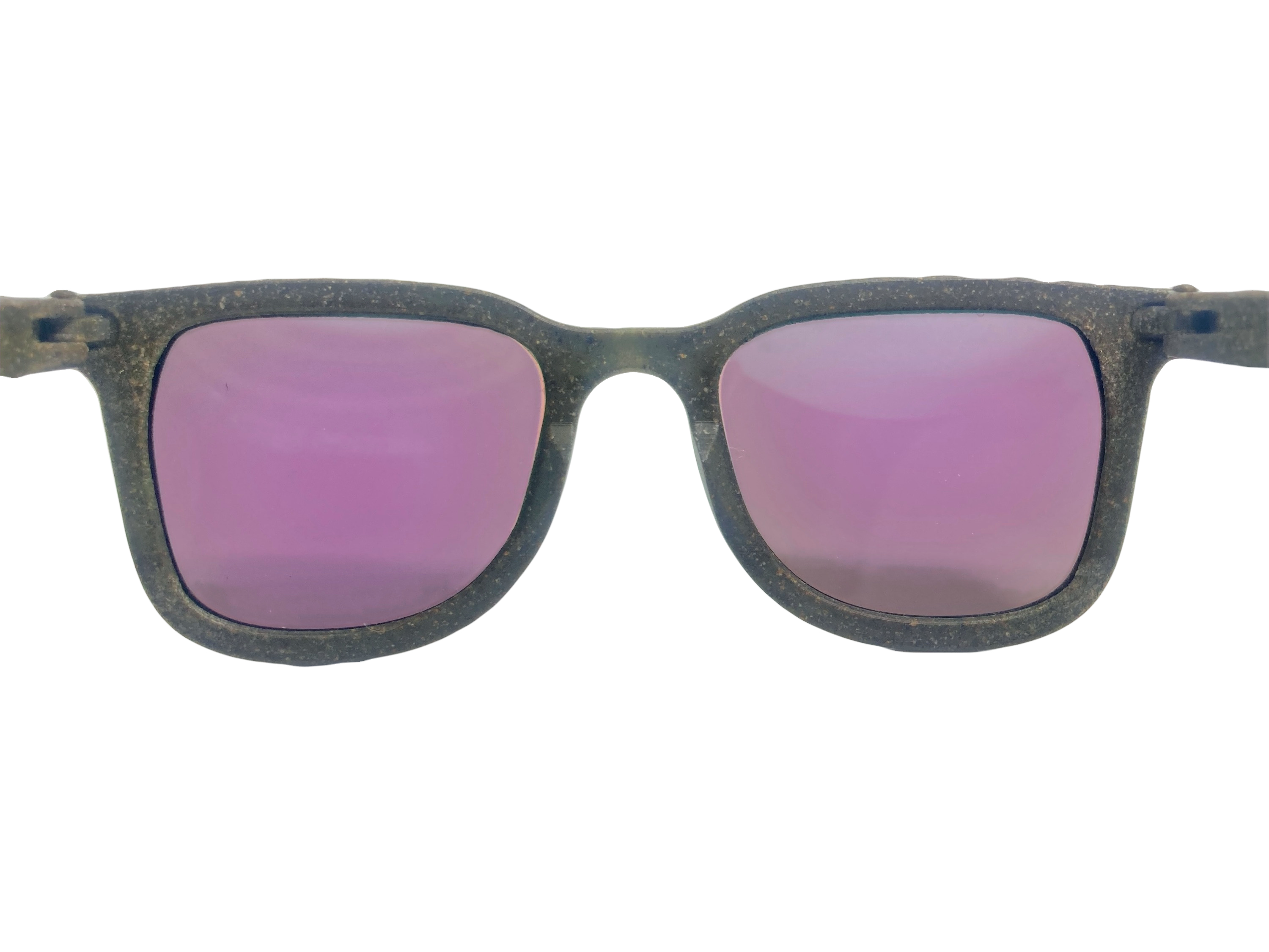 Aether X hemp sunglasses, lens detail
