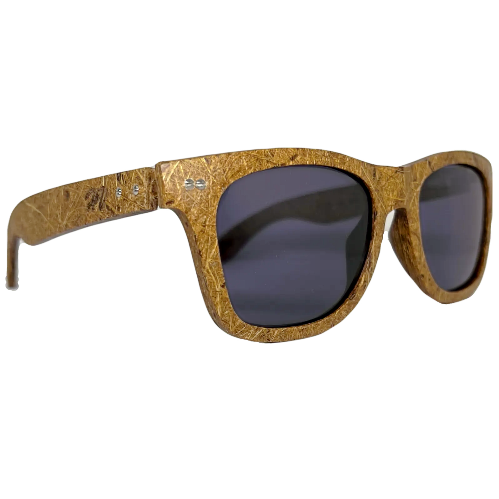 Helios machine-pressed hemp sunglasses