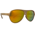 Hermes hemp sunglasses, rear view