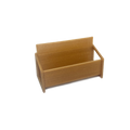 Hemp bioplastic business card holder