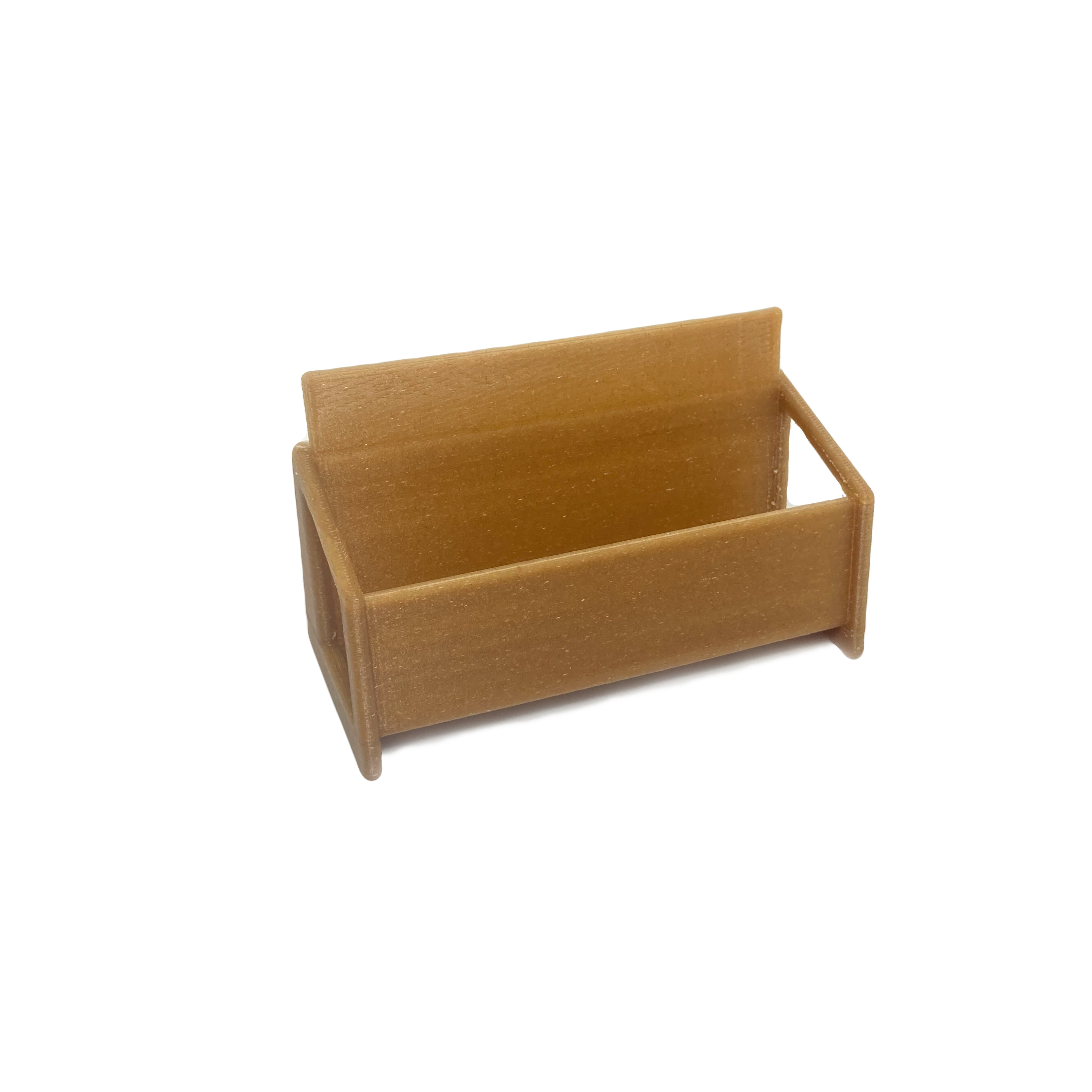 Hemp bioplastic business card holder