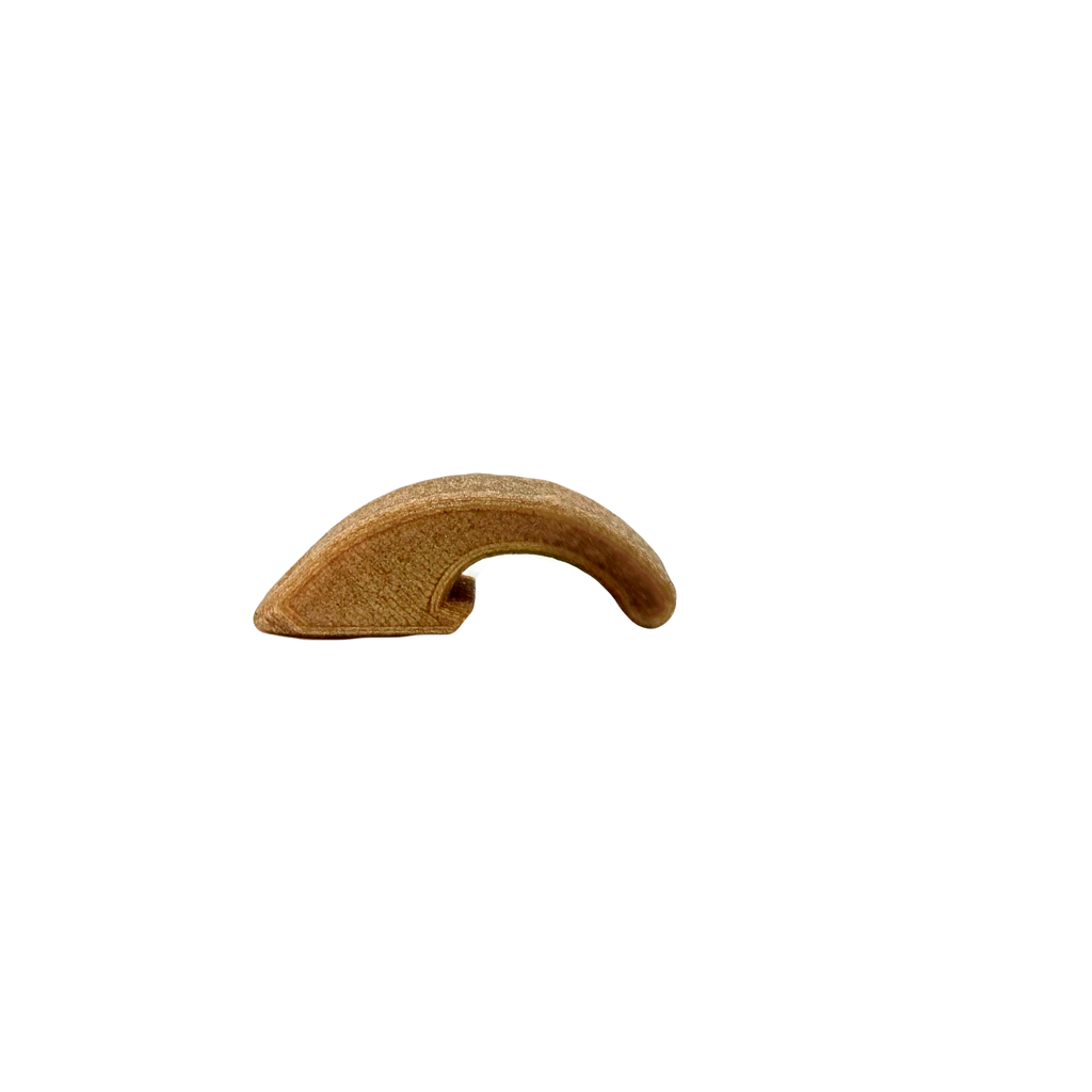 Hemp bioplastic bottle opener, alternate view