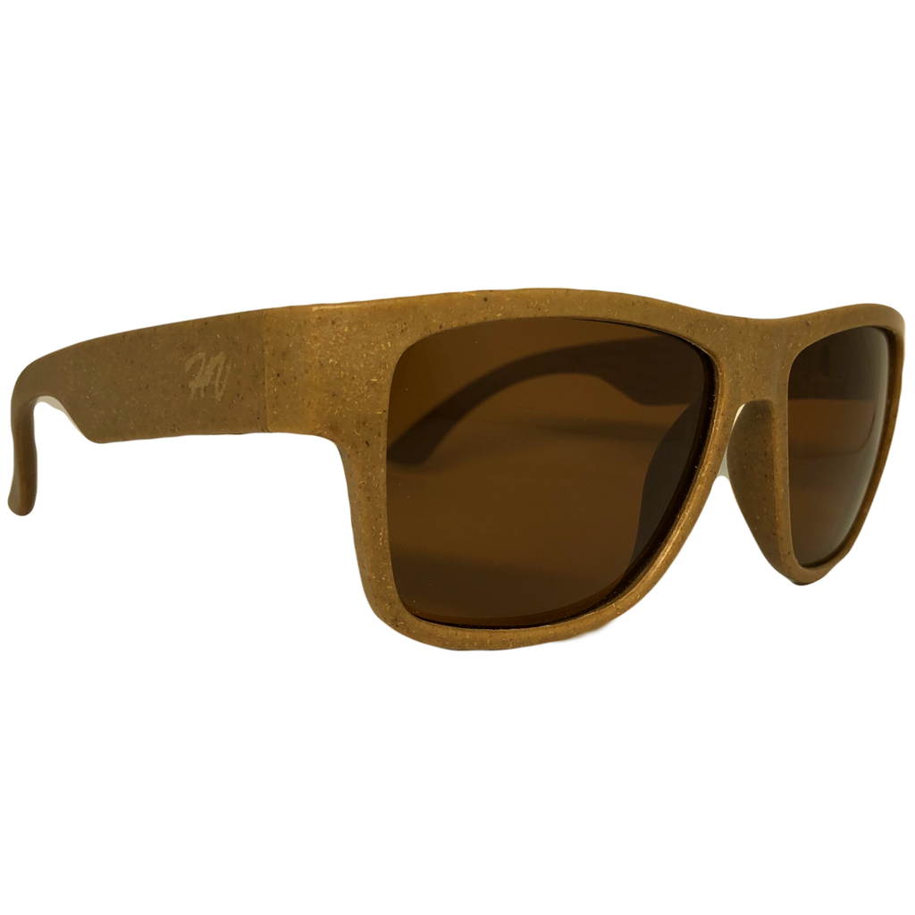 Demeter hemp sunglasses, lens detail