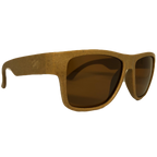 Demeter hemp sunglasses, lens detail