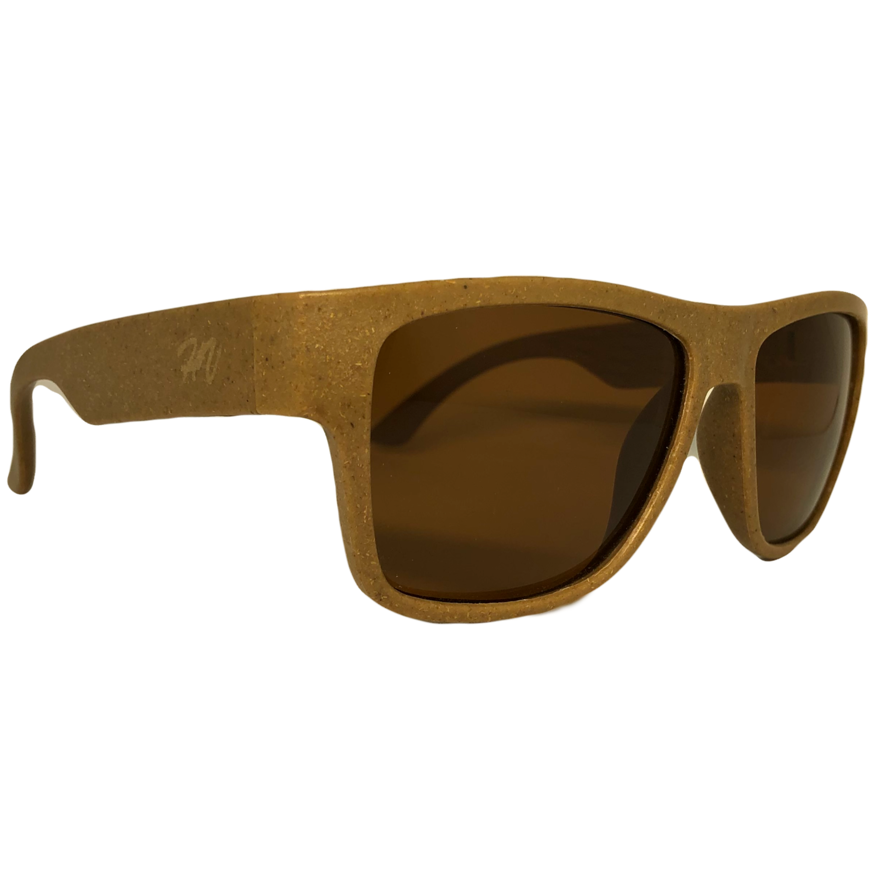 Demeter hemp sunglasses, lens detail