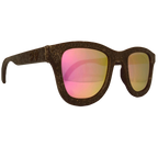 Zeus hemp sunglasses, lens detail