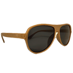 Hermes hemp sunglasses, angled view