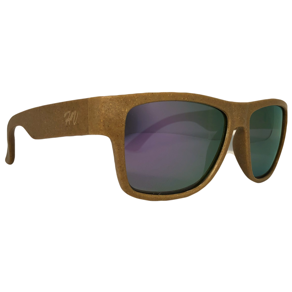 Demeter hemp sunglasses, angled view