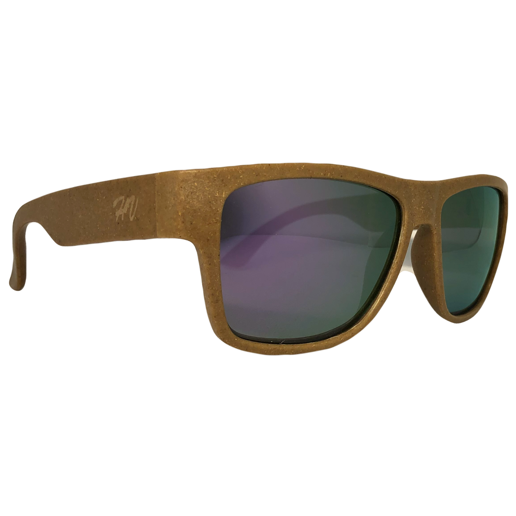 Demeter hemp sunglasses, angled view