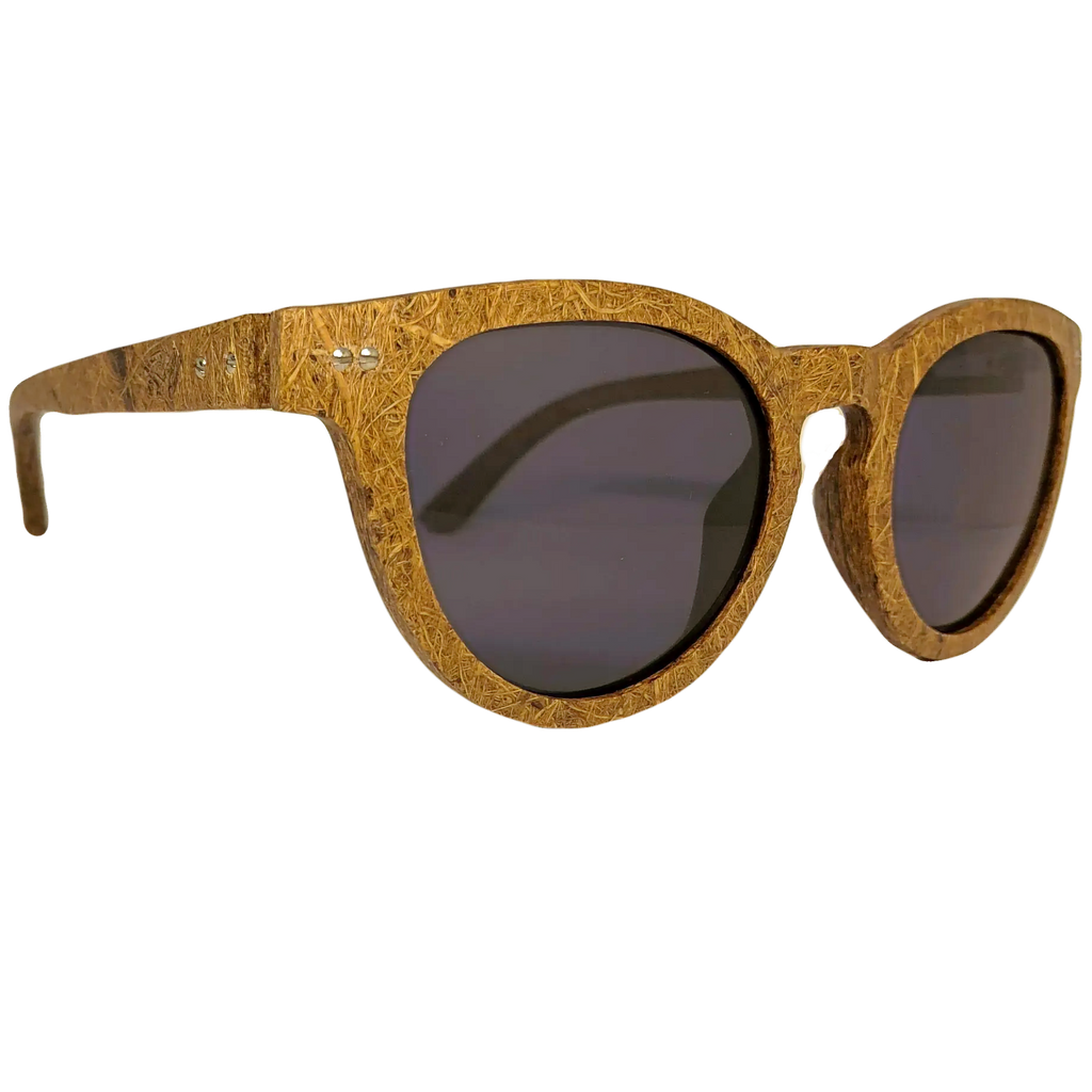 Athena machine-pressed hemp sunglasses