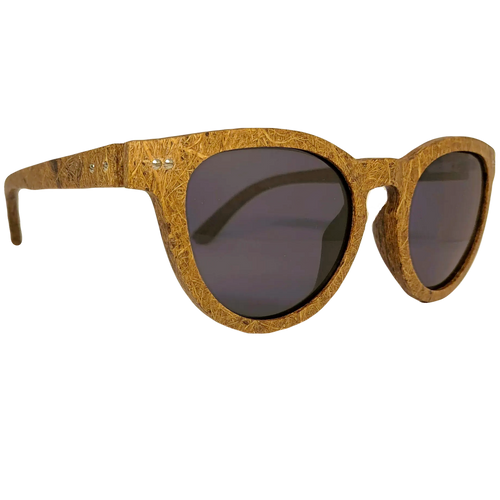 Athena machine-pressed hemp sunglasses