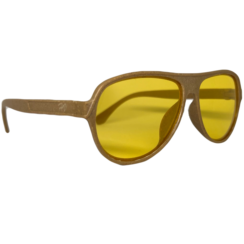 Hermes hemp bioplastic sunglasses