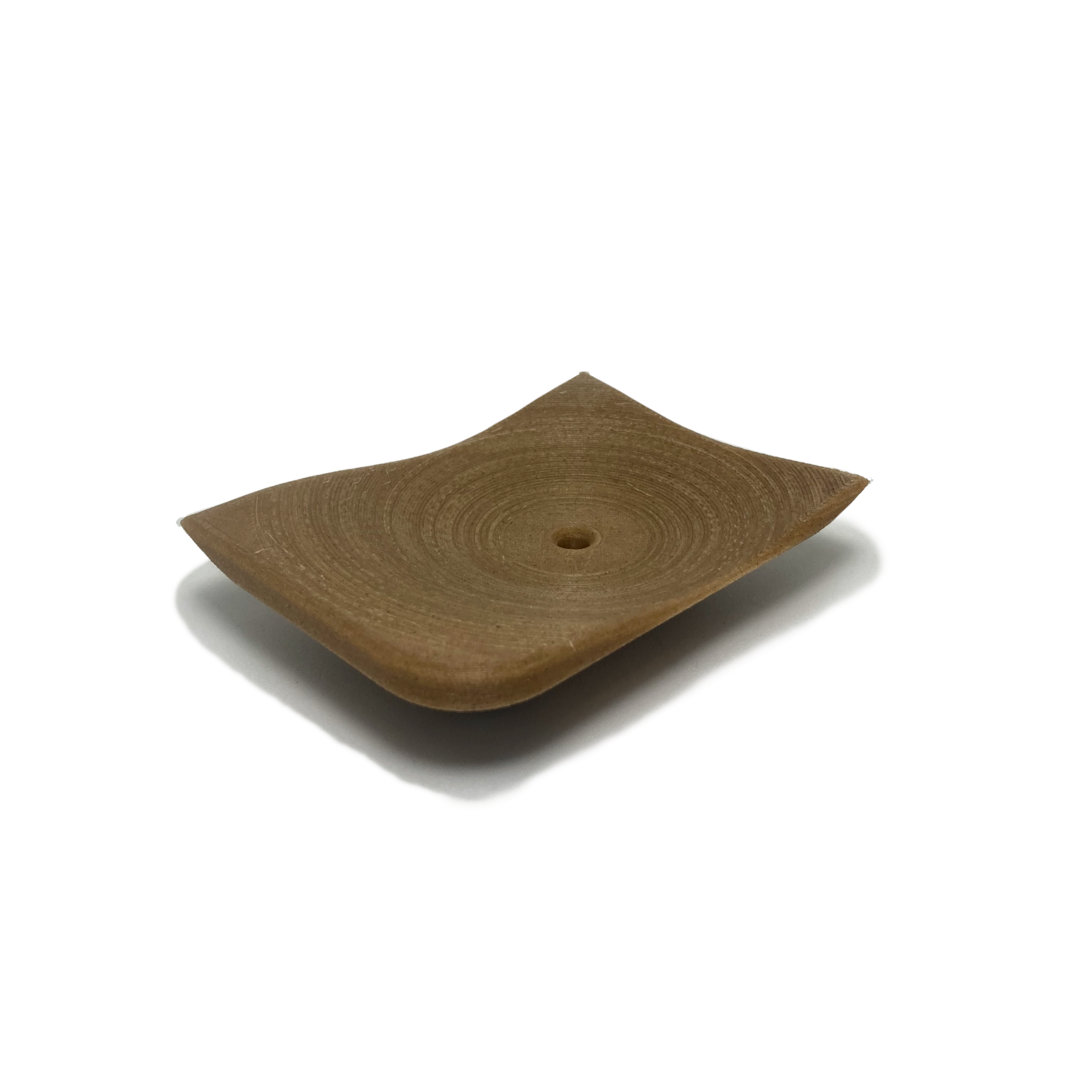 Hemp bioplastic soap dish