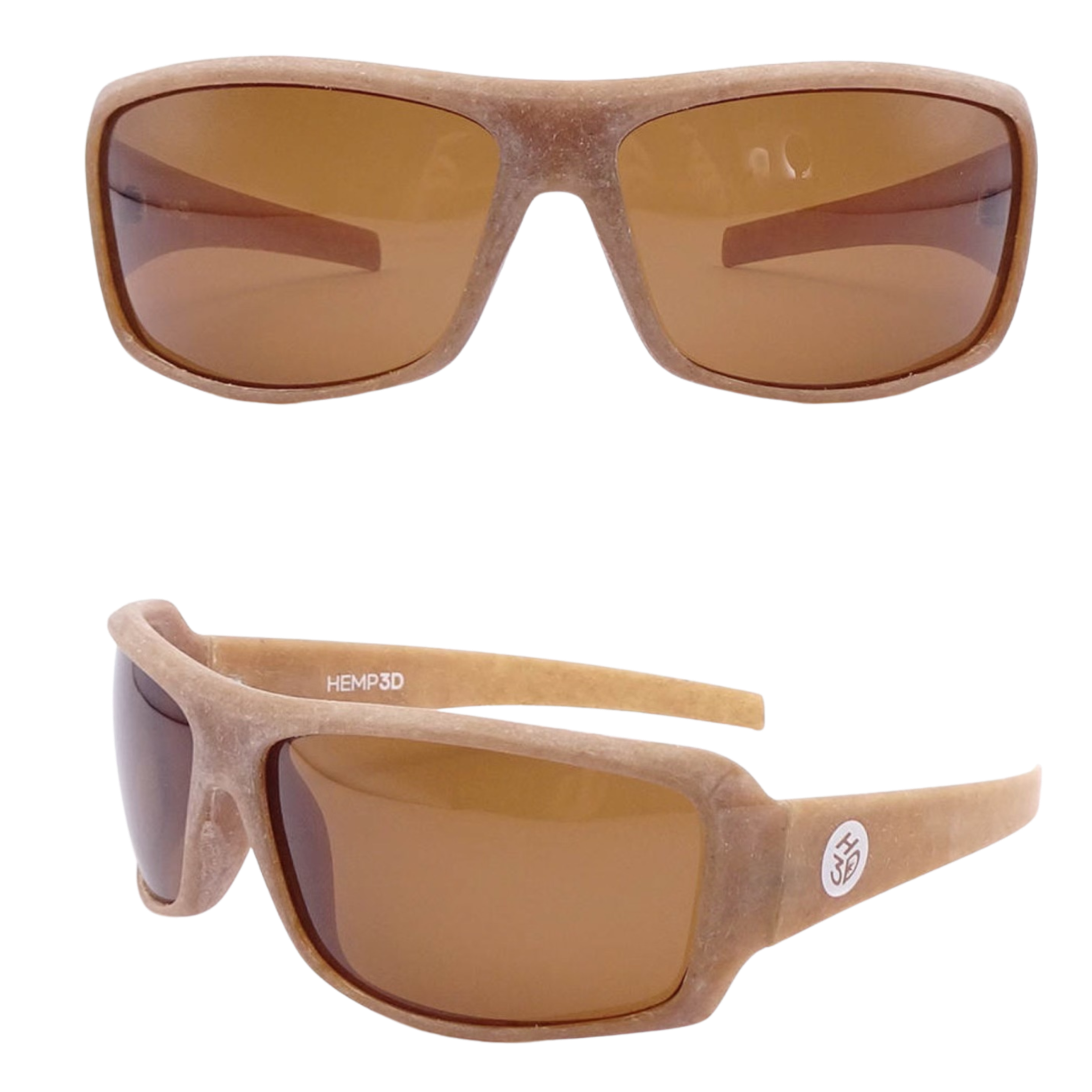 EpicSun hemp sunglasses, side profile