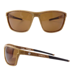 RazorSun hemp sunglasses, frame detail