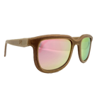 Iris hemp sunglasses with Tahitian Pearl iridescent lenses