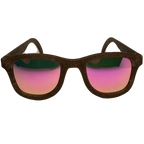 Zeus hemp sunglasses, side profile