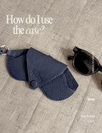Noir Sunglass Case