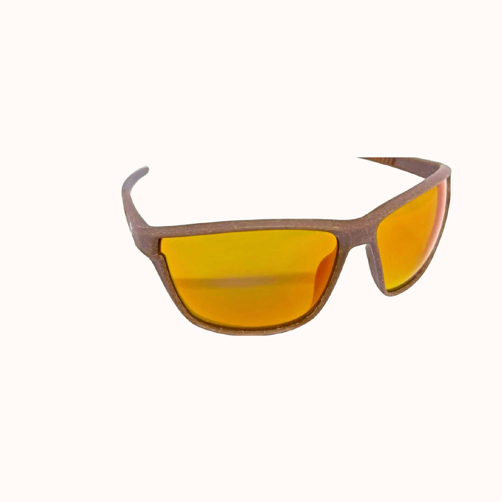 RazorGrow hemp grow room glasses with amber Carl Zeiss lenses, three-quarter front view