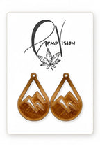 Mountain Tear Drop Earrings